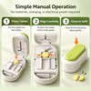 Portable Pill Cutter for Tablet Splitting – 304 Stainless Steel