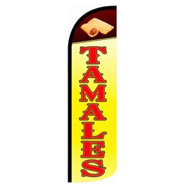 TAMALES X-Large"WINDLESS" Swooper Flag