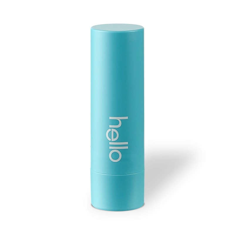 Hello Moisturizing Vegan Lip Balm, Sweet Mint, Beeswax & Petrolatum