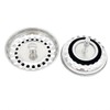 Qrity 73mm Kitchen Sink Strainer Plug, Strainer Waste Plug Stainless