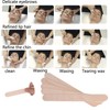 Rotekt 100Pcs / Bag Waxing Stick Spatula Aplicador Espátula de