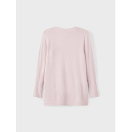 NAME IT Girl's Long Fit Cardigan, Burnished Lilac