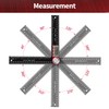Digital Angle Finder, Angle Protractor Ruler with 200mm/ 7 inch,