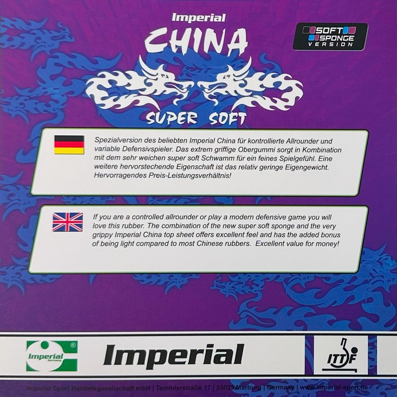 Imperial China Super Soft (2.0 mm - Red) | -