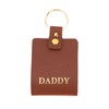 Widdop Brown Keyring Photo Album - Hold 4 Photo's -