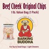 Barking Buddha Beef Cheek Chips | Extra Thick 2"-4" All