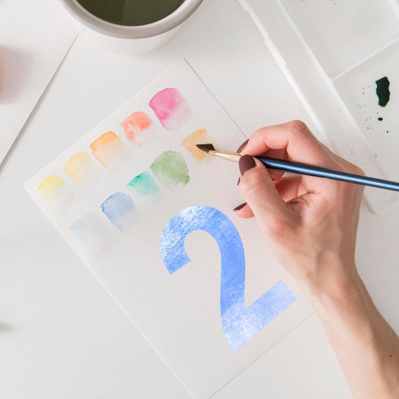 3 Inch Number Stencils – 11 Pcs Reusable Templates for
