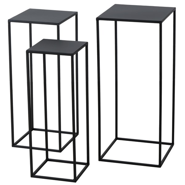 WHW Whole House Worlds Modernist Accent Tables, Set of 3,