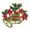 Gyn&Joy - Broche de Navidad esmaltado, Metal, Sin gemas.