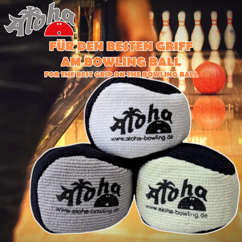 EMAX Aloha Grip Bag, Bowling Grip Sack, Microfibre Grip Ball,