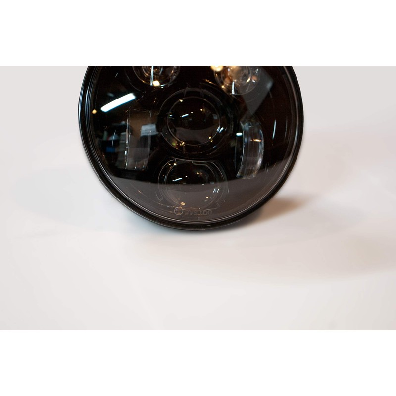 5.75" LED Headlight Unit Black D-2027