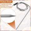 3 Pieces Meat Temperature Probe Thermometer Replacement for Grills and