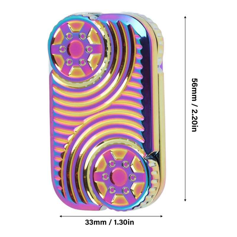 Metal Slider Toy Exquisite Zinc Alloy Anxiety Stress Relief Push