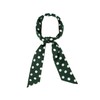 Allegra K Neckerchief Ribbon Scarf, Rectangle, Thin, Polka Dot, Hair