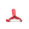 Tupperware Universal peeler red D119 peeler flat cut serrated edge