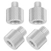 NIUQIGE Pack of 4 Thread Adapters 3/8 Inch to 1/4