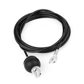 DIYCUT Gym Cable Wire, Cable Pulley Fitness Galvanised 3.5 Metres, Cable Pulley Fitness with Limited Ball, Fitness Equipment Steel Cable, for Home Gym Pulley System