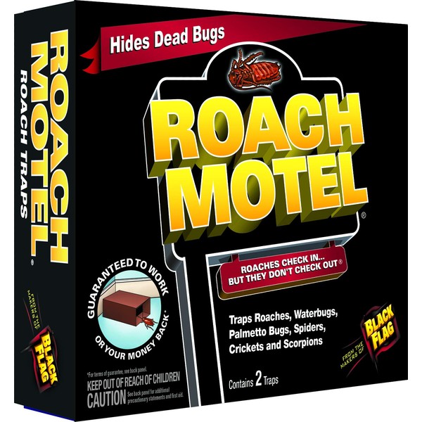 Black Flag Black Flag Roach Motel Traps, 2-Count, 1-Pack