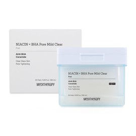 Meditherapy Niacin / 메디테라피 나이아신X바하 포어 마일드 클리어 패드 60매 1박스