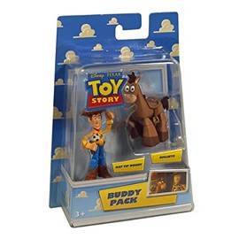 toy store buddy pack hat tip woody and bullseye figures