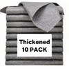 Thickened Magic Cleaning Cloths 10 Pack, Streak-Free Microfiber Towels, High-Absorbency