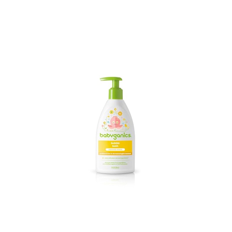 BabyGanics, Bubble Bath, Chamomile Verbena, 9 fl oz (266 ml)