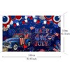 MEHOFOND Patriotic 4th of July Backdrop Happy Independence Day American