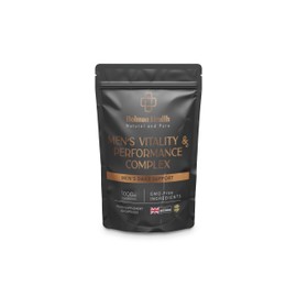 Men’s Vitality & Performance Complex Capsules | Daily Support Supplement for Men | Ashwagandha, Maca, Fenugreek, Zinc & Vitamin D3 | Energy, Stamina & Wellbeing Support | 60 Vegan Capsules | Non-GMO