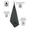 Magnetic Golf Towel with Exclusive Wash Pocket I Industrial Strength
