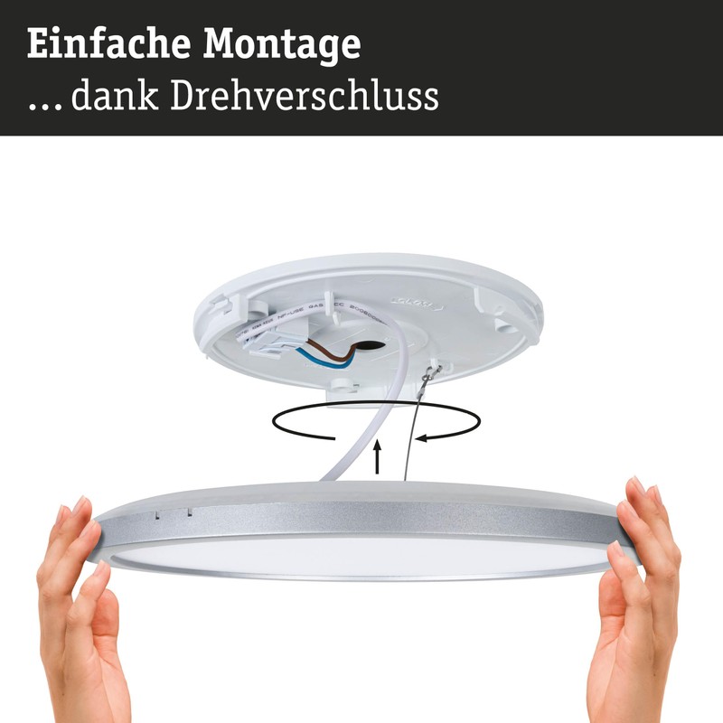 Paulmann 71271 LED Panel Atria Shine IP44 rund 190mm 7,6W