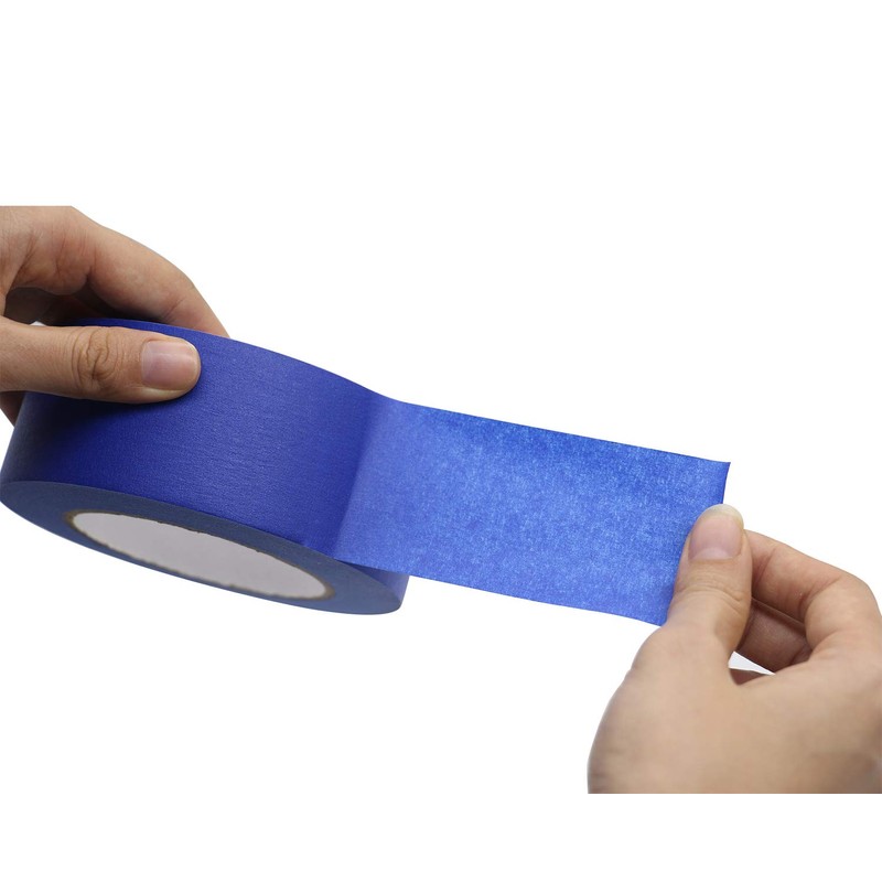 BOMEI PACK 4 Pack Blue Painters Tape, 1/2" 3/4" 1”