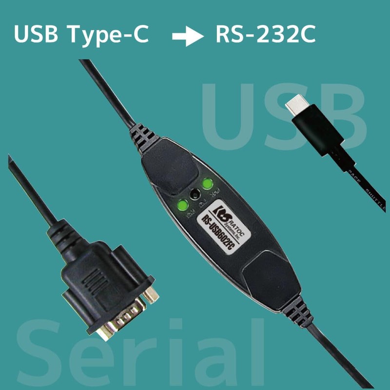 Rattock System USB Serial Converter RS-USB602F USB RS232C Converter (RS-USB602FC)