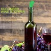 5Pcs Wine Stoppers Silicone Reusable Artificial Cucumber Shape Beverage Bottle