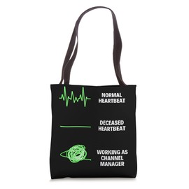 Channel Manager Funny Channel Manager Responsible Tote Bag