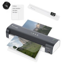 Bonsaii Pro Laminating Bundle: 13 Inch 7-in-1 Thermal Laminator Machine with Jam Prevention & 40 Starter Sheets for Various Needs, Professional & Educational Applications, Home, Office, and Classroom