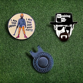 OG Golf Ball Marker & Hat Clip Set - Breaking Par - Complete in Gift Tin