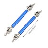 2Pcs 75mm Car Bumper Protector Lip Rod Splitter Strut Tie