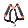 Saxophone Strap Sax Shoulder Strap Adjustable Padded Leather Strap for
