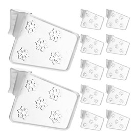 Gadpiparty 20pcs Fridge Drawer Divider Refrigerator Organizer Bins Partition Baskets Space Drawer Separators Board Container Bottle Can Divider