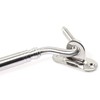 RLECS 4 Inch Cabin Lock Hook Eye Door Latch Stainless