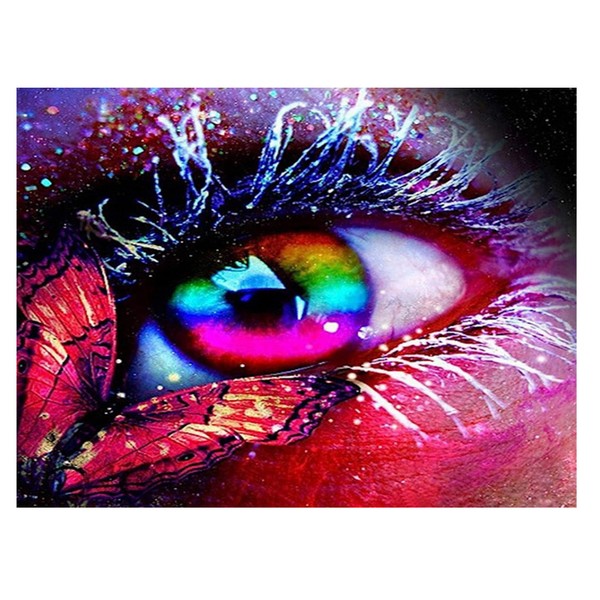 ParNarZar 5D Diamond Painting Pictures - Butterfly Eyes - 35
