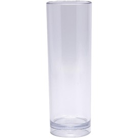 Yanco SM-14-C Stemware 14 OZ Collins, 2.5" Diameter, 7" Height, Plastic, Clear Color, Pack of 24