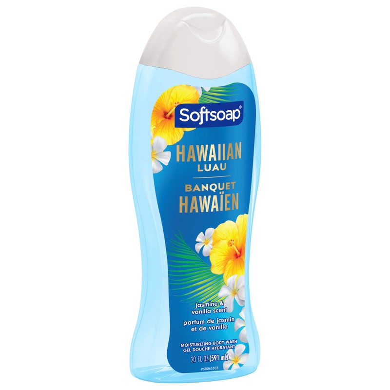 Softsoap Softsoap Moisturizing Body Wash Hawaiian Luau, Jasmine and Vanilla