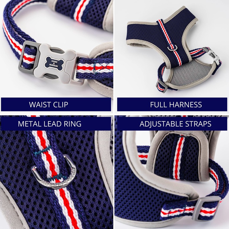 HUGO & HUDSON No Pull Dog Harness for Small, Medium