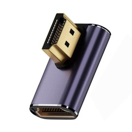 chenyang CY HDMI 2.1 Converter Adapter, HDMI Male to Female 90 Degree Right Angle Low Profile UHD Extension Converter Adapter