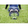 Ergoster Cross Taping Socks, 5-Toe Mid-Length, Running Socks, Lime x