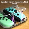 IINE Funda de Almacenamiento Transparente para Joypad, Caja Protectora Portátil