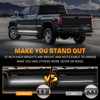 XRIDONSEN 2PCS 70 inch Emergency Truck White Strobe Lights Strip