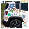 GamesMonkey Autoaufkleber Blumen G?nseblmchen Prilblumen Tuning - 27/54/108 Stck -