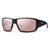 Smith Guides Choice Polarized Wrap Sunglasses, Matte Black/ChromaPop+ Polarchromic Ignitor,